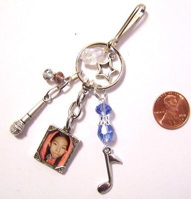  ROYAL   MINDLESS BEHAVIOR   Picture Purse Charm Jeans Charm Key Ring 