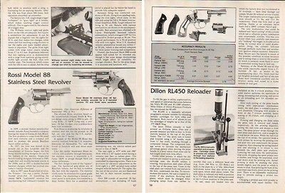 1983 ROSSI ARTICLE MODEL 88 STAINLESS STEEL REVOLVER