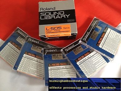 VERY RARE ROLAND L 505 JAPANESE INSTRUMENTS SOUND LIBRARY S 50 S 550