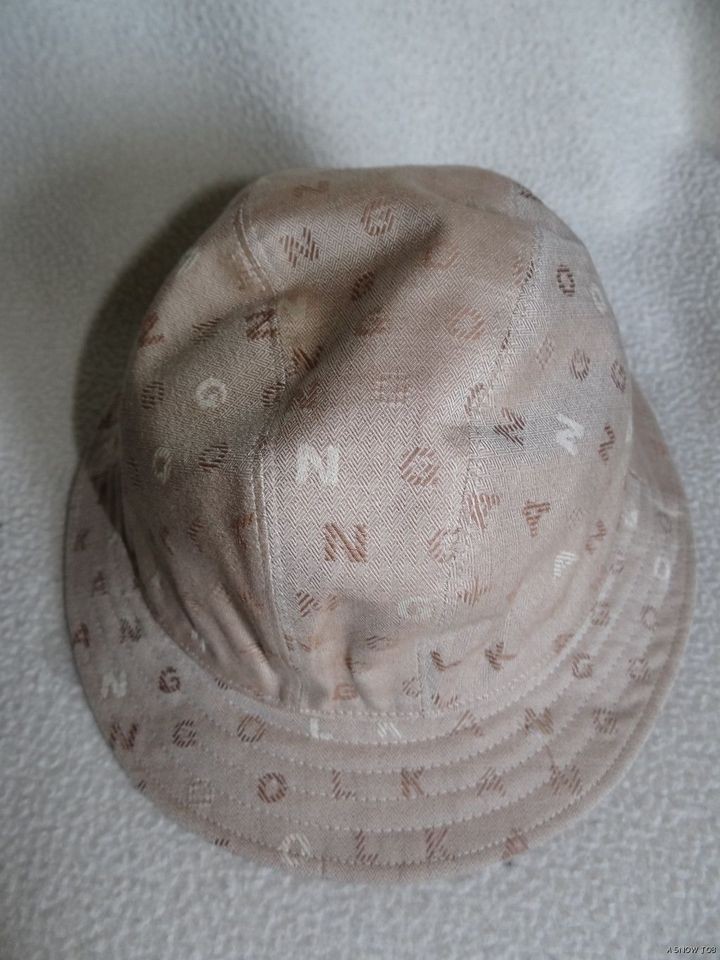 NEW KANGOL MENS SIGNATURE JACQUARD BLANFORD BUCKET CAP HAT LARGE