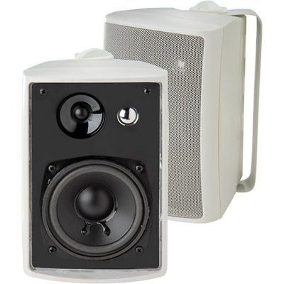 NEW Dual 3 Way Indoor/Outdoor Speaker Set