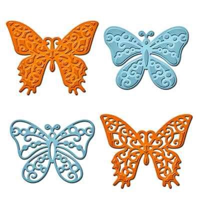 Spellbinders Shapeabilities Die ~ LES PAPILLIONS ~ S4 371 Butterflies