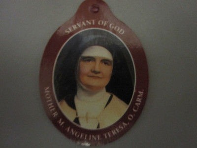 VENERABLE BRIDGET TERESA McCRORY (MARY ANGELINE TERESA), Relic Badge