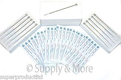 100 Tattoo Needles 7m2 Double Stack Magnum shader Disposable sterile 