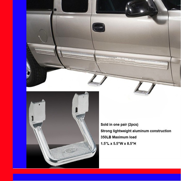 2pc Bully Truck Nerf side Step f150 f250 f350 SIERRA SILVERADO