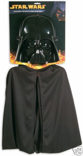 Star Wars Darth Vader Sith Lord Dress Up Halloween Child Costume Mask 