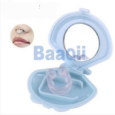   Snoring Stop Dilator Nasal Sleep Device & Storage Case with Mirror