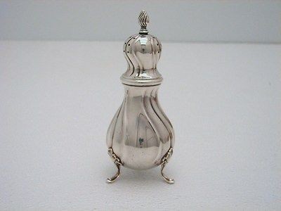 Sterling Silver Pepper or Spice Shaker Caster Hallmarked Cohr Denmark 