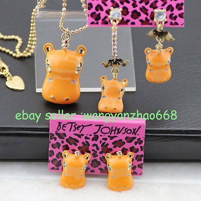 hippo earrings in Earrings