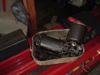 1954 Chrysler 354 ? Hemi POWER STEERING PUMP+GENERATOR