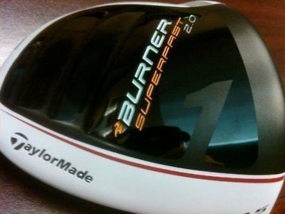 2011 TaylorMade Burner Superfast 2.0 Driver 10.5* Reg Flex RH White 