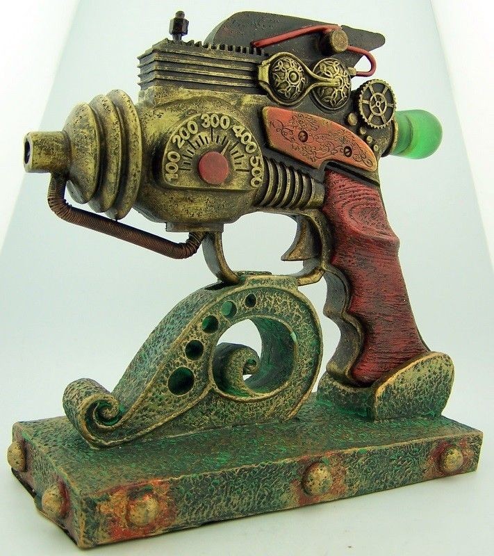 Decorative Space Futuristic Gun Pistol Display Stand Holder