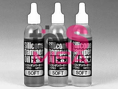 Tamiya 53443 RC Silicone Damper Oil Soft Set (#200, #300, #400)