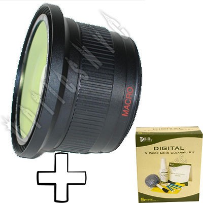 Wide Angle Lens Fisheye Macro for Sony A33 A55 A290 A330 NEX 3 NEX 5 