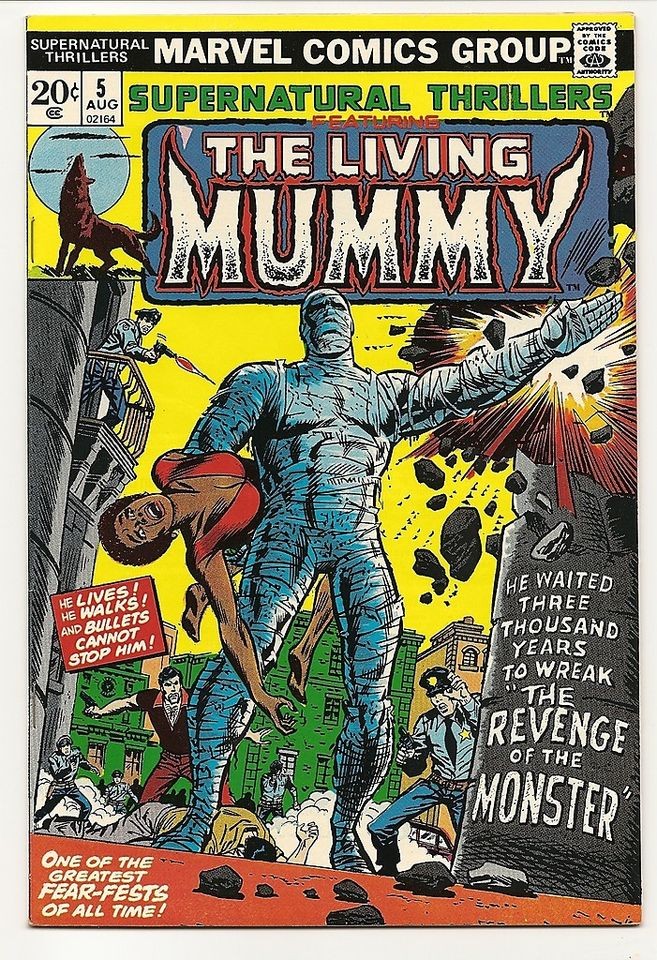 DIVORCE SALE SUPERNATURAL THRILLERS 1ST LIVING MUMMY NM 9.2 GUIDES AT 