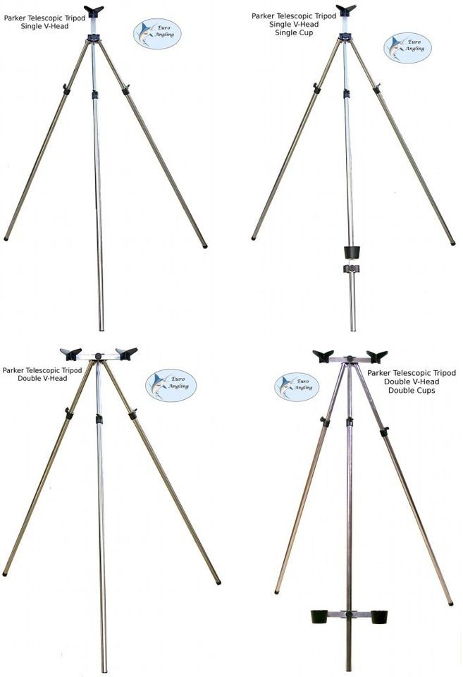 5ft TELESCOPIC COARSE/SEA FISHING TRIPOD/ROD REST