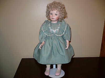 Exclusively Yours 20 Porcelain Doll Heidi By Rose Pinkul Original Box