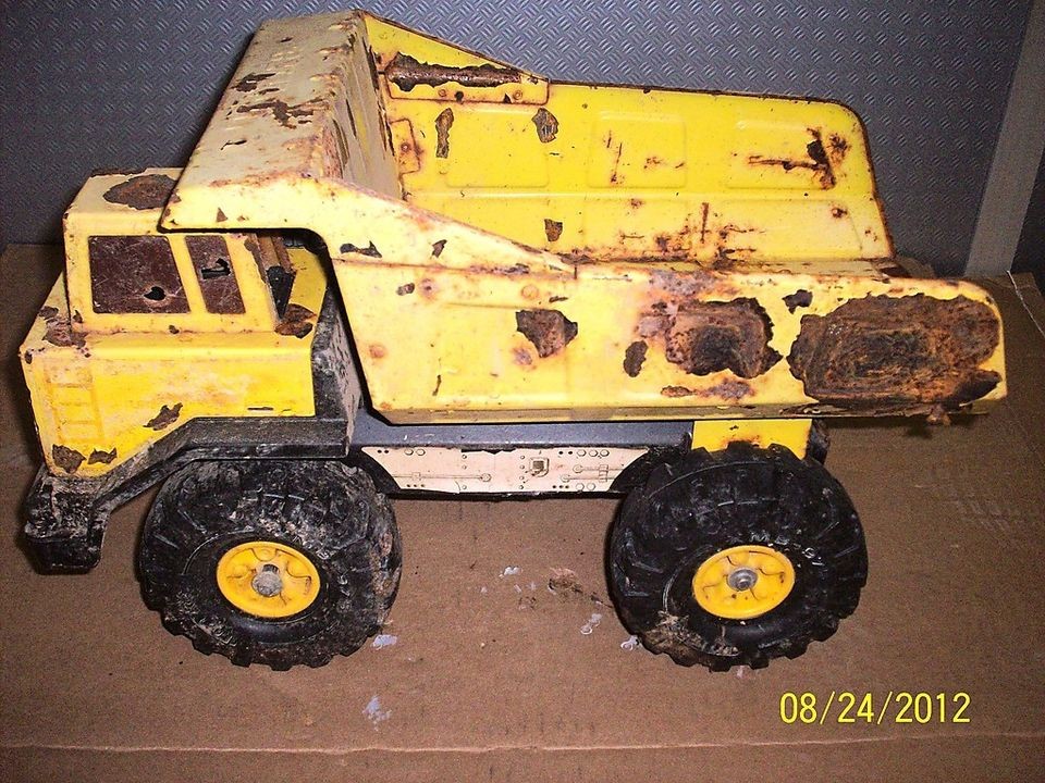   ** TONKA ** 1970 80s Hardy Steel Metal ** LARGE DUMP TRUCK