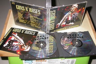 GUNS N ROSES delusions & illusions STOCKHOLM GLOBE ARENA 2CD promo 