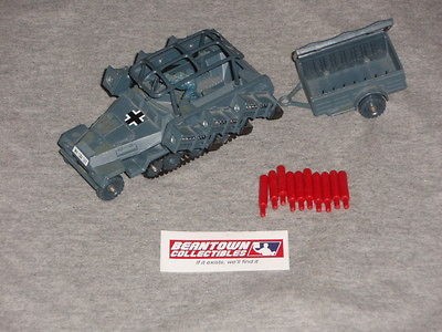 Corgi Toys WWII German Hanomag Sdkfz Rocket Launcher Halftrack Trailer 