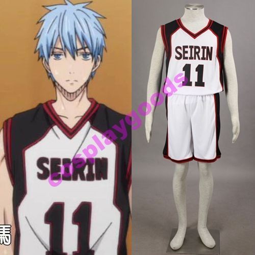 White Kuroko no Basket Kurokos Basketball Tetsuya Kuroko No. 11 