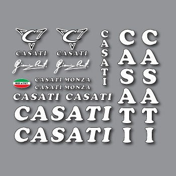 Decals 0317 Casati Bicycle Stickers Transfers 