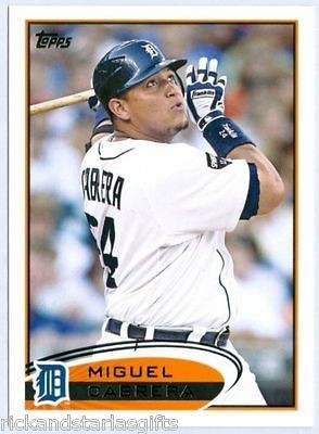   Topps Miguel Cabrera Card #200 Detroit Tigers TRIPLE CROWN WINNER