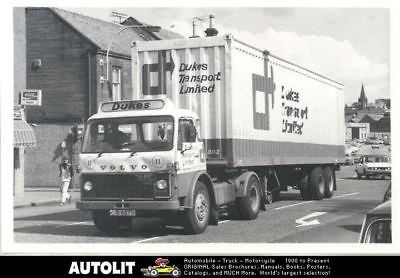 1977 Volvo F86 Tractor Trailer Truck Photo