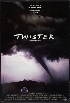 TWISTER   27x40 D/S Original Movie Poster One Sheet