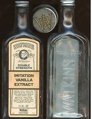 WATKINS DOUBLE STRENGTH IMITATION VANILLA EXTRACT 11 FL. OZ.