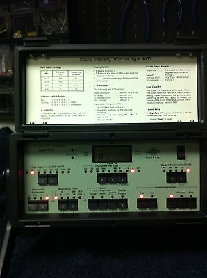 Bruel & Kjaer Sound Intensity Equipment include sound intensity 