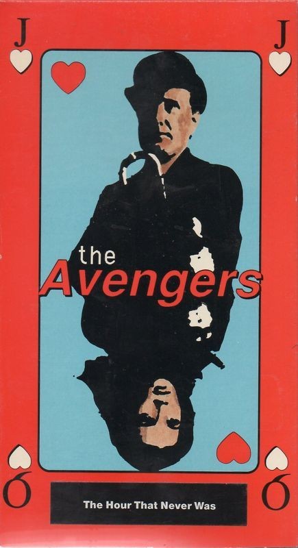 THE AVENGERS THE HOUR THAT NEVER WAS VHS 1985 emg