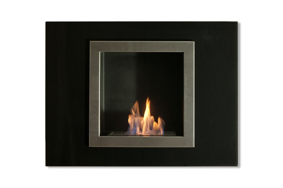 Ignis Modern Ventless Wall Mount Bio Ethanol Fireplace Villa Mini