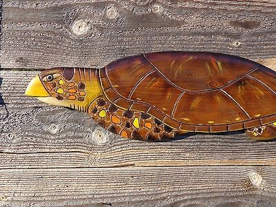   CHAINSAW WOOD CARVED NAUTICAL WALL ART MOUNT OCEAN SEA MARINE LIFE