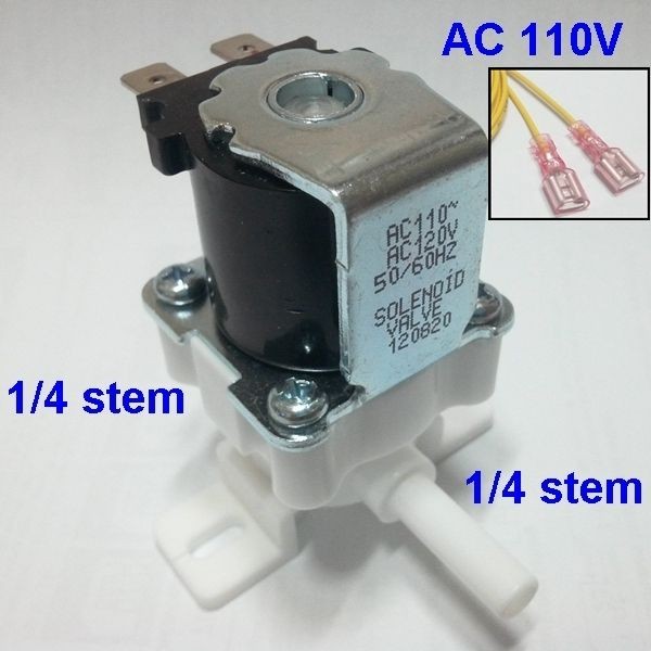 Water solenoid valve Flow control valve for high pressure AC 110V 1/4 