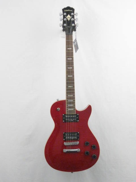 WASHBURN WINPRO/FTR IDOL SERIES FLAME TRANS RED ELECTRIC GUITAR   BLEM 