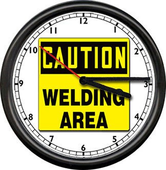 Welding Arc Wire Feed Welder Repair Tools Iron Worker Caution Sign 