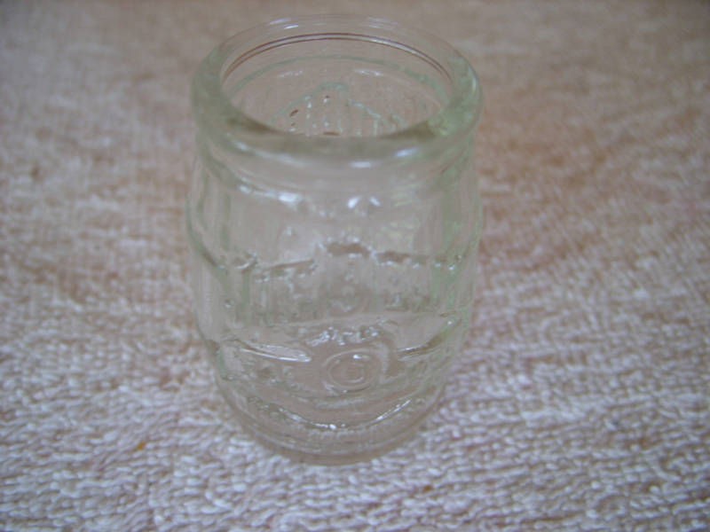 JIM BEAM BARREL SHOT GLASS 100TH ANNIVERSARY