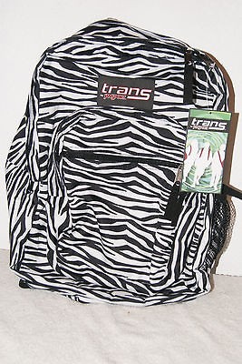 TRANS BY JANSPORT SUPERMAX – BLACK & WHITE ZEBRA, TM609SB