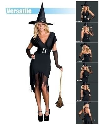 NEW Sexy Womens Witch Costume Hocus Pocus Small