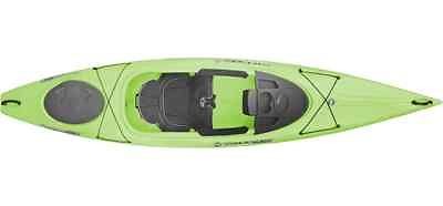 Wilderness Systems Pungo 120 Kayak Closeout Light Lime with kayak 