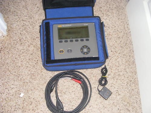 Tek Telscout TS100 Metallic TDR Cable Fault Locator