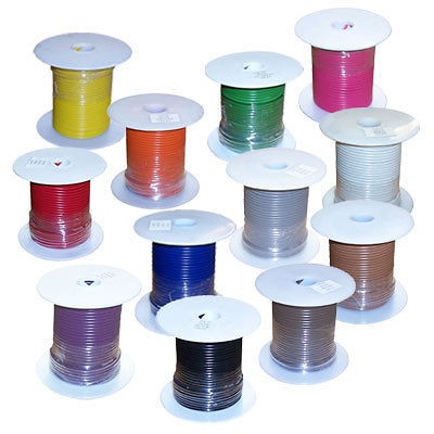 12 Gauge Automotive Primary Wire   12  100 ft. Rolls