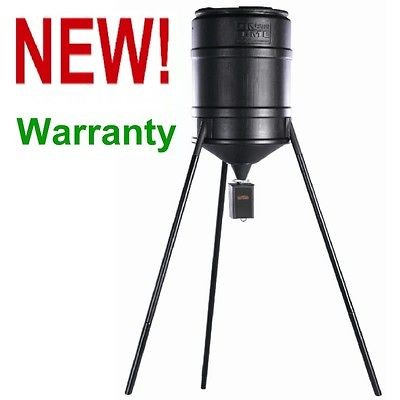 New TomahawkVL Digital Wildlife/Deer Feeder,25 G Tripod