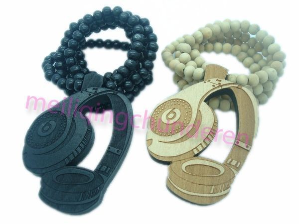 hip hop wooden chain