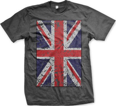   Flag Mens T shirt British Football World Cup FIFA London Europe