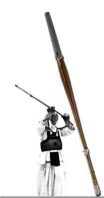 44 BAMBOO PRACTICE SAMURAI SWORD SHINAI MARTIAL STICK