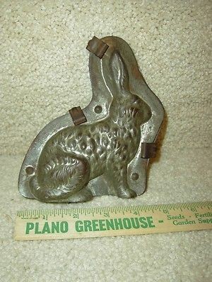 Antique Vintage Anton Reiche Dresden Chocolate Mold Rabbit 19​20s