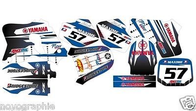 1993 2001) GRAPHIC KIT YAMAHA YZ80 YZ 80 CUSTOM FRONT PLATE STICKER 