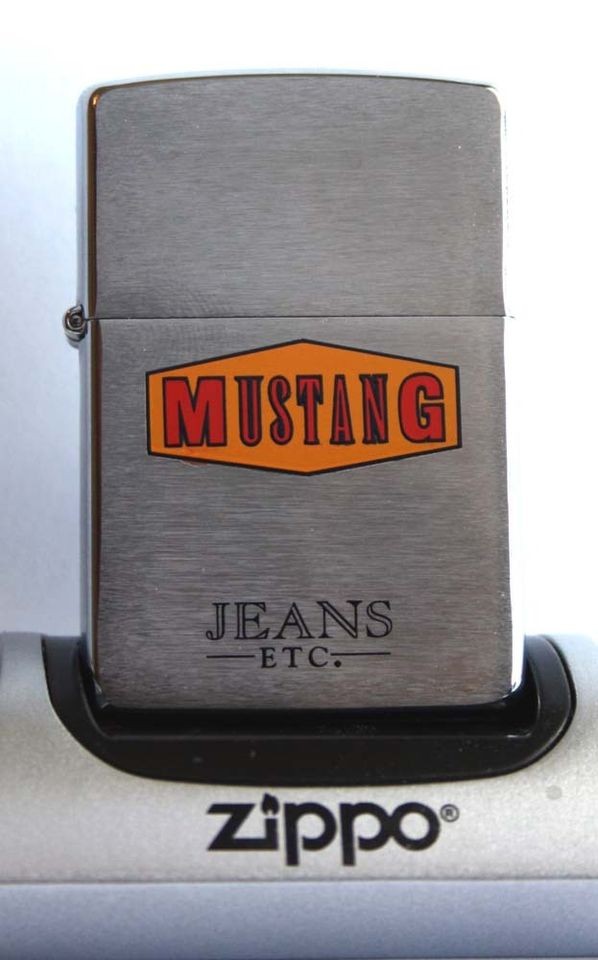 ZIPPO MUSTANG JEANS “TOP RARE” 1994